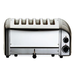 Dualit Classic 6 Vario 6 part(s) 3000 W Charbon de bois, Métallique