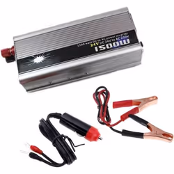 BOOMBOOST Onduleur de Voiture Universal Car Power Inverter Portable 1500W DC 24V AC 220V Chargeur USB Convertisseur