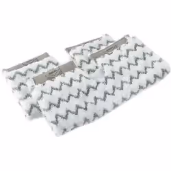 Shark DIRTGRIP2EU, Vapeur, Balai à poussière, Gris, Blanc, Microfibre, Requin, S6001, S6003, S6005