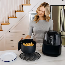 Ninja AF100UK Friteuse à air chaud 3,8L 1550W Noir - Vue supplémentaire 5