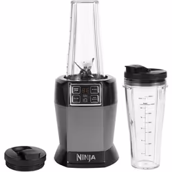 Ninja BN495, 0,7 L, Fonction d'impulsion, Pileur de glace, 1,5 m, 1000 W, Anthracite, Noir, Gris