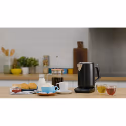 Ninja KT200EU, 1,7 L, 3000 W, Noir, Plastique, Acier inoxydable, Thermostat réglable, Indicateur de niveau d'eau