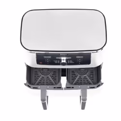 Ninja AF400EU Double 9,25 L Autonome 2470 W Friteuse d’air chaud Blanc