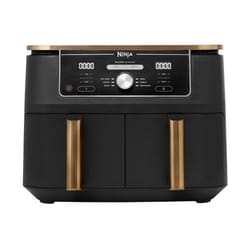 Ninja AF400EU Double 9,5 L Autonome 2470 W Friteuse d’air chaud Noir