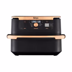 Ninja AF500EUCP, Friteuse d’air chaud, 10,4 L, 40 °C, 240 °C, 8 personne(s), Double