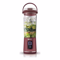 Ninja BC151EUCR, Mixeur portable, 0,532 L, Pileur de glace, Cranberry colour