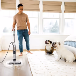 Sharkclean S8201EU aspirateur balai et balai électrique Secteur Humide 1120 W Noir, Gris, Blanc