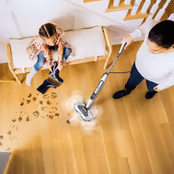 Sharkclean S8201EU aspirateur balai et balai électrique Secteur Humide 1120 W Noir, Gris, Blanc