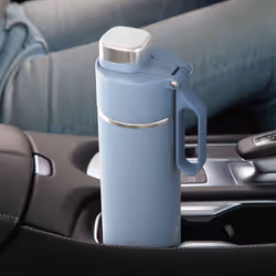 SharkNinja Thirsti Utilisation quotidienne, Fitness, Randonnée, Sports 530 ml Plastique, Acier inoxydable Bleu - Vue supplémentaire 5
