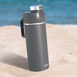 SharkNinja Thirsti Utilisation quotidienne, Fitness, Randonnée, Sports 530 ml Plastique, Acier inoxydable Gris