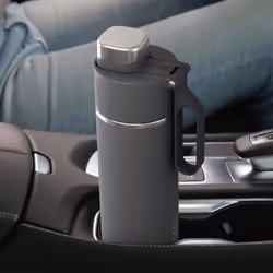 SharkNinja Thirsti Utilisation quotidienne, Fitness, Randonnée, Sports 530 ml Plastique, Acier inoxydable Gris - Vue supplémentaire 5