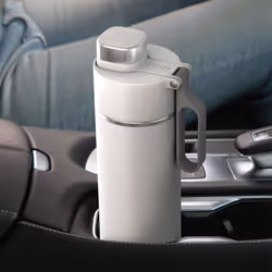 SharkNinja Thirsti Utilisation quotidienne, Fitness, Randonnée, Sports 700 ml Plastique, Acier inoxydable Blanc - Vue supplémentaire 6