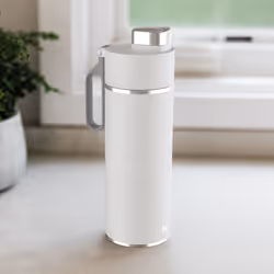SharkNinja Thirsti Utilisation quotidienne, Fitness, Randonnée, Sports 700 ml Plastique, Acier inoxydable Blanc - Vue supplémentaire 9