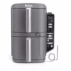 Ninja SL451EU, Friteuse d’air chaud, 9,5 L, 40 °C, 240 °C, Double, Noir