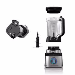 Ninja Detect Power Mixer Pro 2,1 L Mélangeur de table 1200 W Noir, Argent