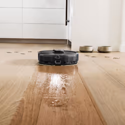 Sharkclean Matrix Plus robot aspirateur Noir, Bleu, Argent