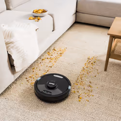 Sharkclean Matrix Plus robot aspirateur Noir, Bleu, Argent