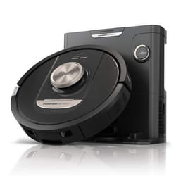 Sharkclean PowerDetect robot aspirateur 0,23 L Sans sac Noir, Argent