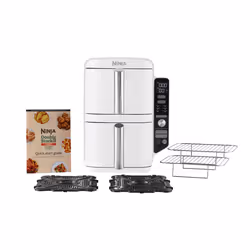 Ninja Double Stack XL SL400EUWH Friteuse à Air Chaud Double 9,5 L 2470 W Blanc - Vue supplémentaire 5