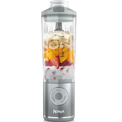 Ninja BC251EUSL 0,57 L Mixeur portable Argent, Transparent