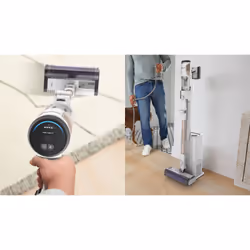 Shark IW3612EU aspirateur balai et balai électrique Batterie Sec Sans sac 0,42 L 240 W Blanc
