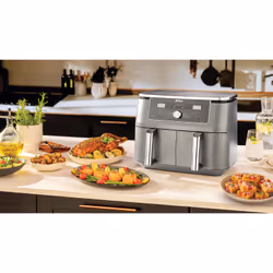 Ninja DZ400EU Double Airfryer 9,5 L Dual Zone 2470 W Gris - Vue supplémentaire 5