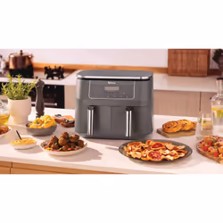 Ninja DZ300EU Friteuse à air chaud Double 7,6L 2400W Gris - Vue supplémentaire 8