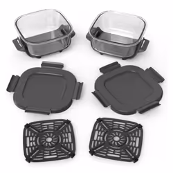 Ninja Crispi TempWare Carré contenant 1,4 L Transparent 2 pièce(s)