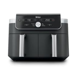 Ninja DualZone MAX Double 9,5 L Autonome 2470 W Friteuse d’air chaud Gris