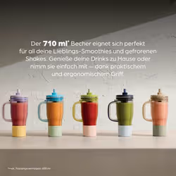 Ninja DB351CHCY 0,71 L Mixeur portable 1100 W Gris foncé - Vue supplémentaire 6
