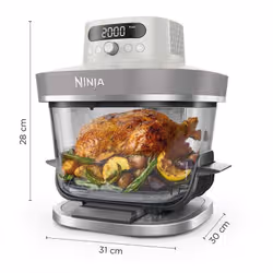 Ninja Crispi Pro 7-in-1 Unique Autonome 2050 W Friteuse Gris foncé - Vue supplémentaire 3