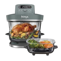 Ninja CRISPi PRO 7-in-1 Unique Autonome 2050 W Friteuse d’air chaud Gris, Transparent