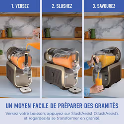 Ninja FS605CHBR Slushi 6-1 MAX Machine à boissons glacées 280 W Moka - Vue supplémentaire 4