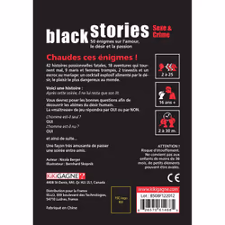 Iello Black Stories - Sexe & Crime