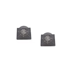 Whirlpool - Lot de 2 filtres à charbon type 303 (21,5 x 21 x 4 cm) pour hotte Elica - Indesit - Beko - Gorenje - Smeg