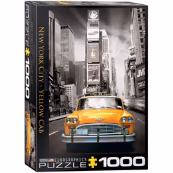 Eurographics New York City Yellow Cab, 1000 pièce(s), Véhicules