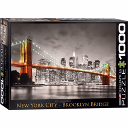 Eurographics New York City Brooklyn Bridge, 1000 pièce(s), Ville