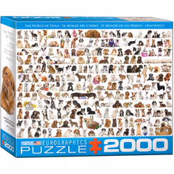 Eurographics The World of Dogs, 2000 pièce(s), Animaux