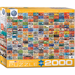 Eurographics The VW Groovy Bus, 1000 pièce(s), Véhicules