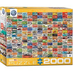 Eurographics The VW Groovy Bus Jeu de puzzle 1000 pièce(s) Véhicules