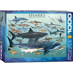 Eurographics Sharks 1000pcs Jeu de puzzle 1000 pièce(s) Animaux