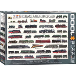 Eurographics Steam Locomotives Jeu de puzzle 1000 pièce(s) Véhicules