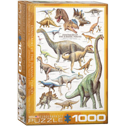 Eurographics Dinosaurs of the Jurassic Period 1000pcs Jeu de puzzle 1000 pièce(s) Faune