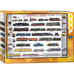 Eurographics History of Trains 1000pcs Jeu de puzzle 1000 pièce(s) Véhicules