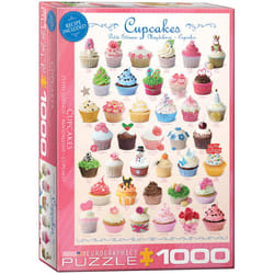 Eurographics Cupcakes 1000pcs Jeu de puzzle 1000 pièce(s)