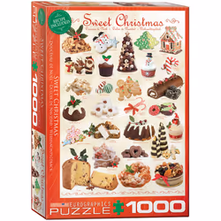 Eurographics Sweet Christmas 1000pcs, 1000 pièce(s), Alimentation et boissons