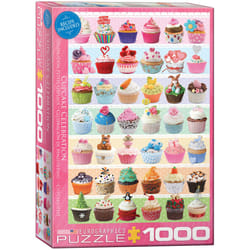 Eurographics Cupcake Celebration 1000pcs Jeu de puzzle 1000 pièce(s) Alimentation et boissons