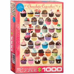 Eurographics Chocolate Cupcakes 1000pcs, 1000 pièce(s), Alimentation et boissons