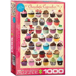 Eurographics Chocolate Cupcakes 1000pcs Jeu de puzzle 1000 pièce(s) Alimentation et boissons