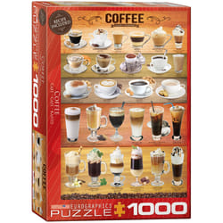 Eurographics Coffee 1000pcs Jeu de puzzle 1000 pièce(s) Alimentation et boissons